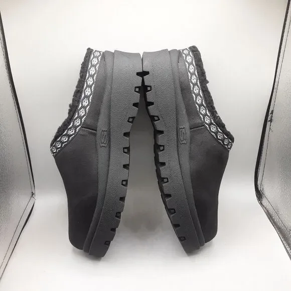 Skechers Black Mules with Silver Detail - Picture 3 of 4